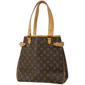 Louis Vuitton Batignolles Vertical Shoulder Bag Tote Monogram Brown